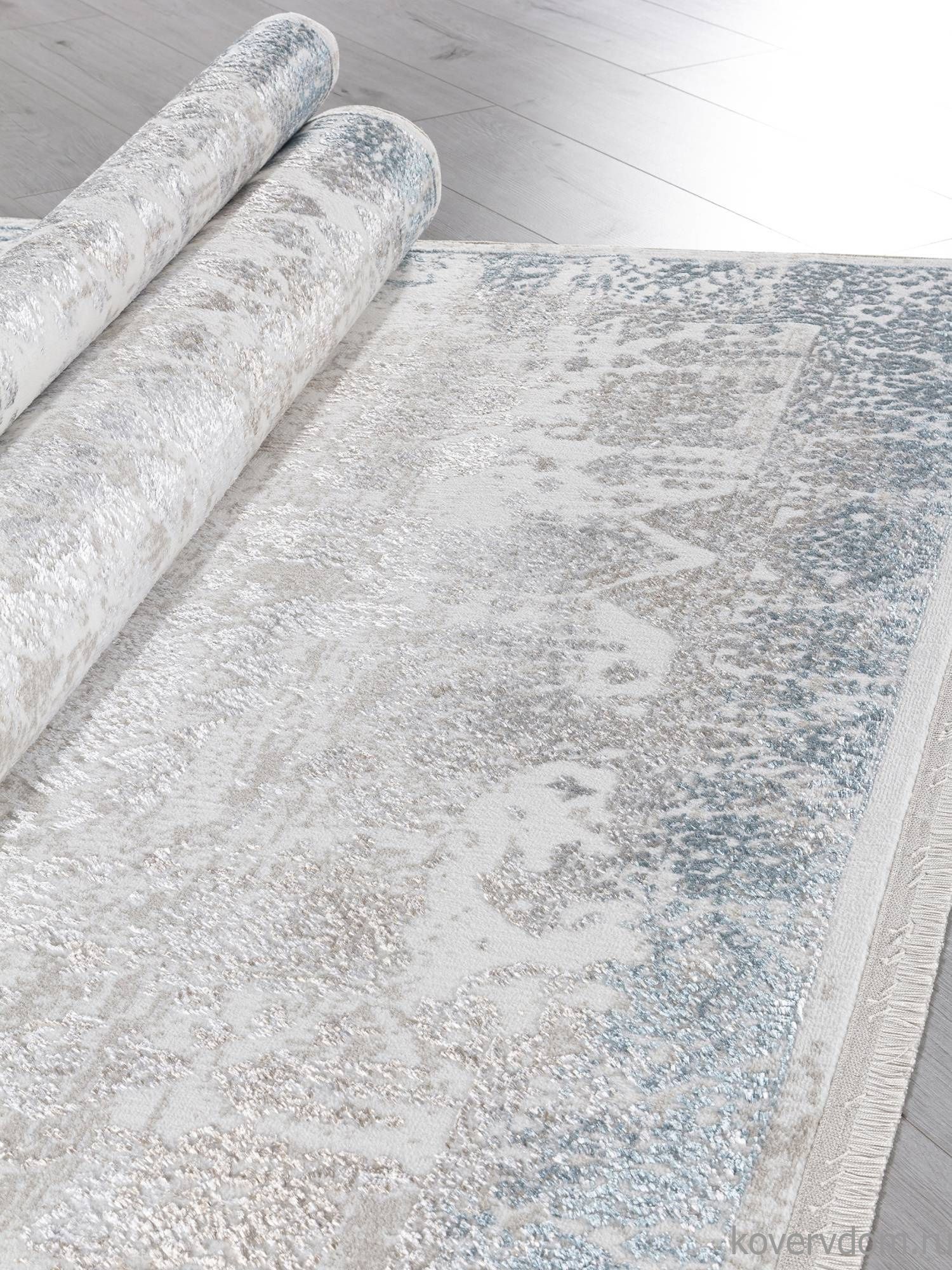 Ковер EFSAN L252A CREAM SHRINK / BLUE FDY