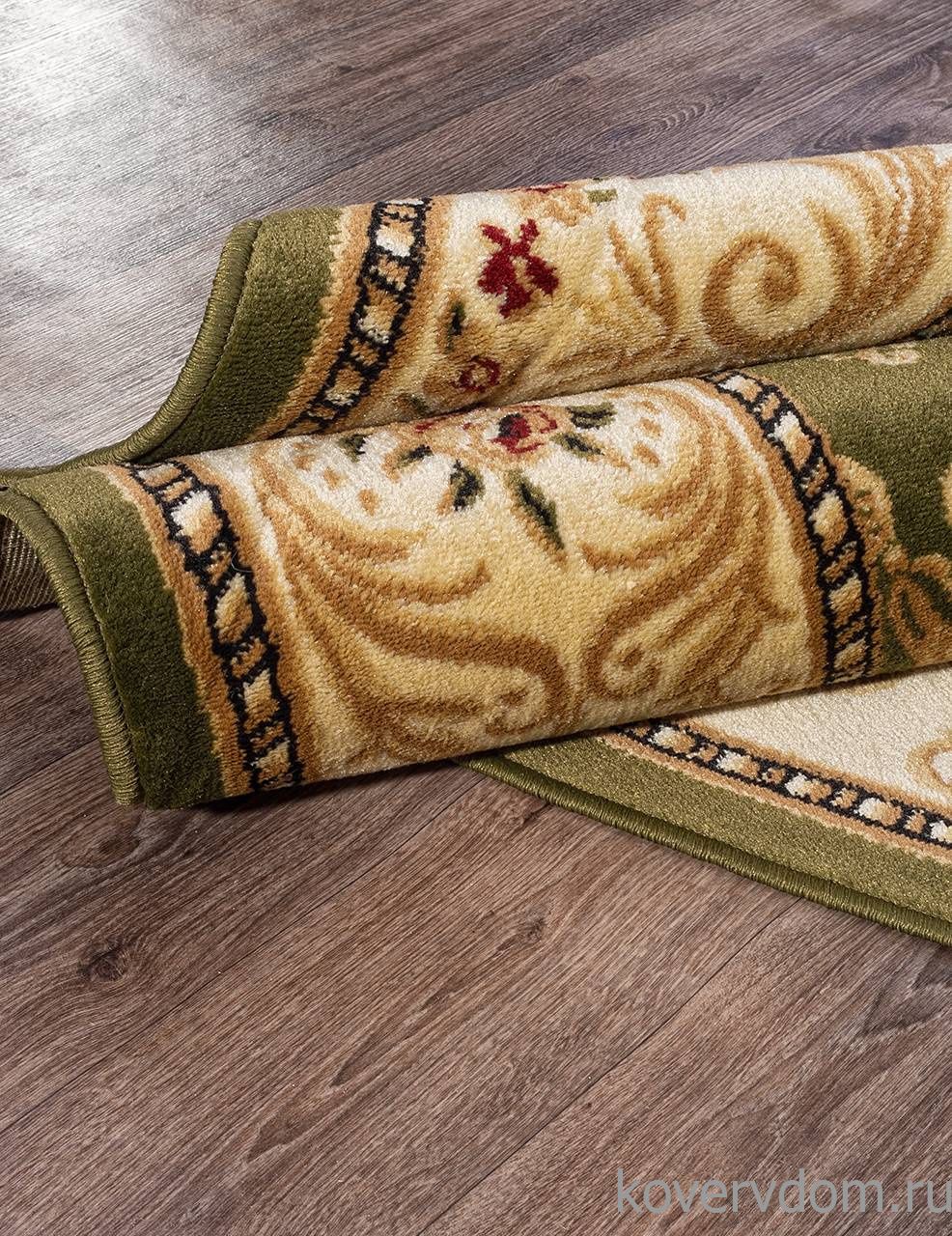 Ковер OLYMPOS D066 GREEN Круг