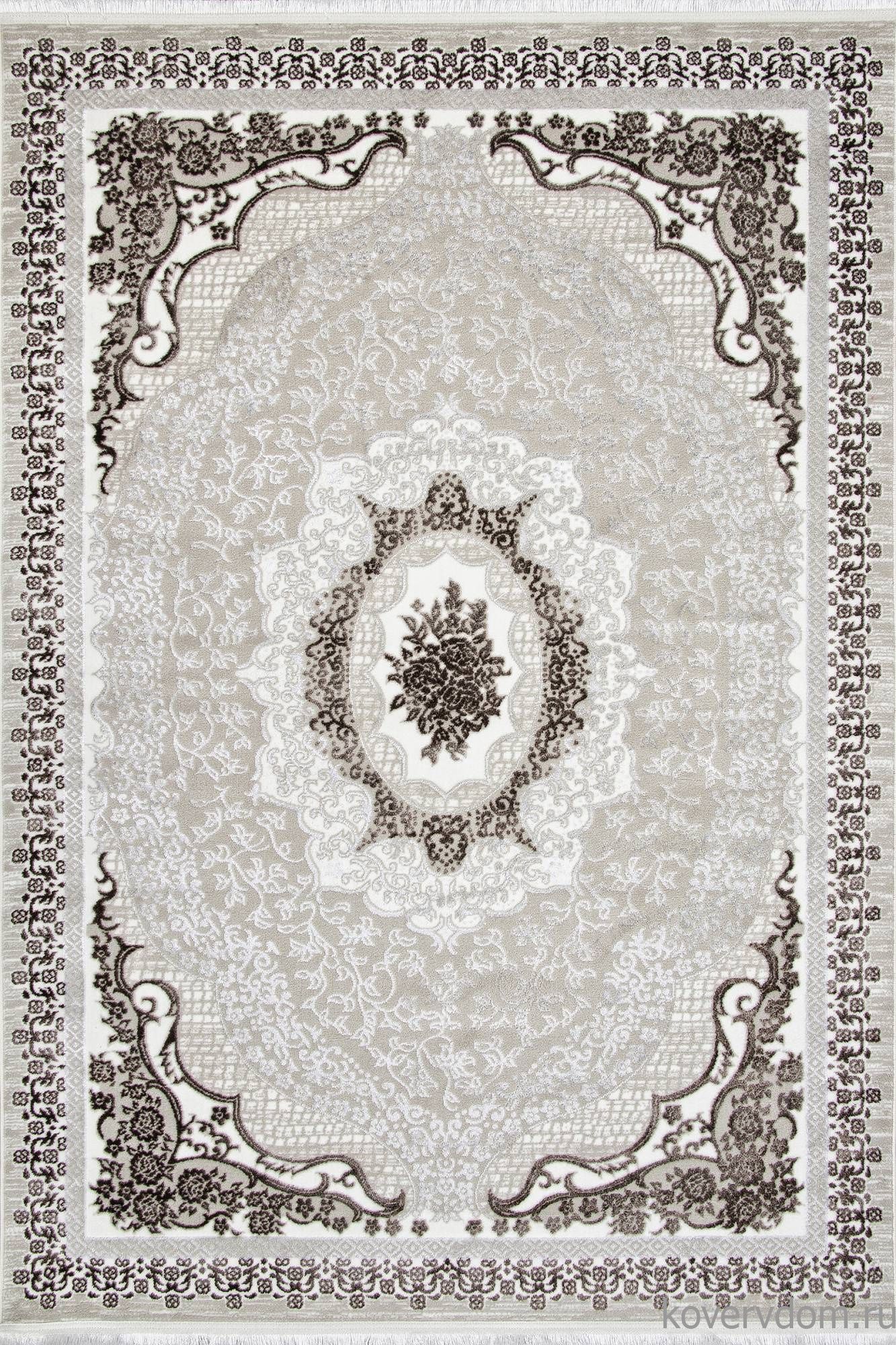 Ковер ALFANI Q010A BROWN FDY/CREAM SHRINK