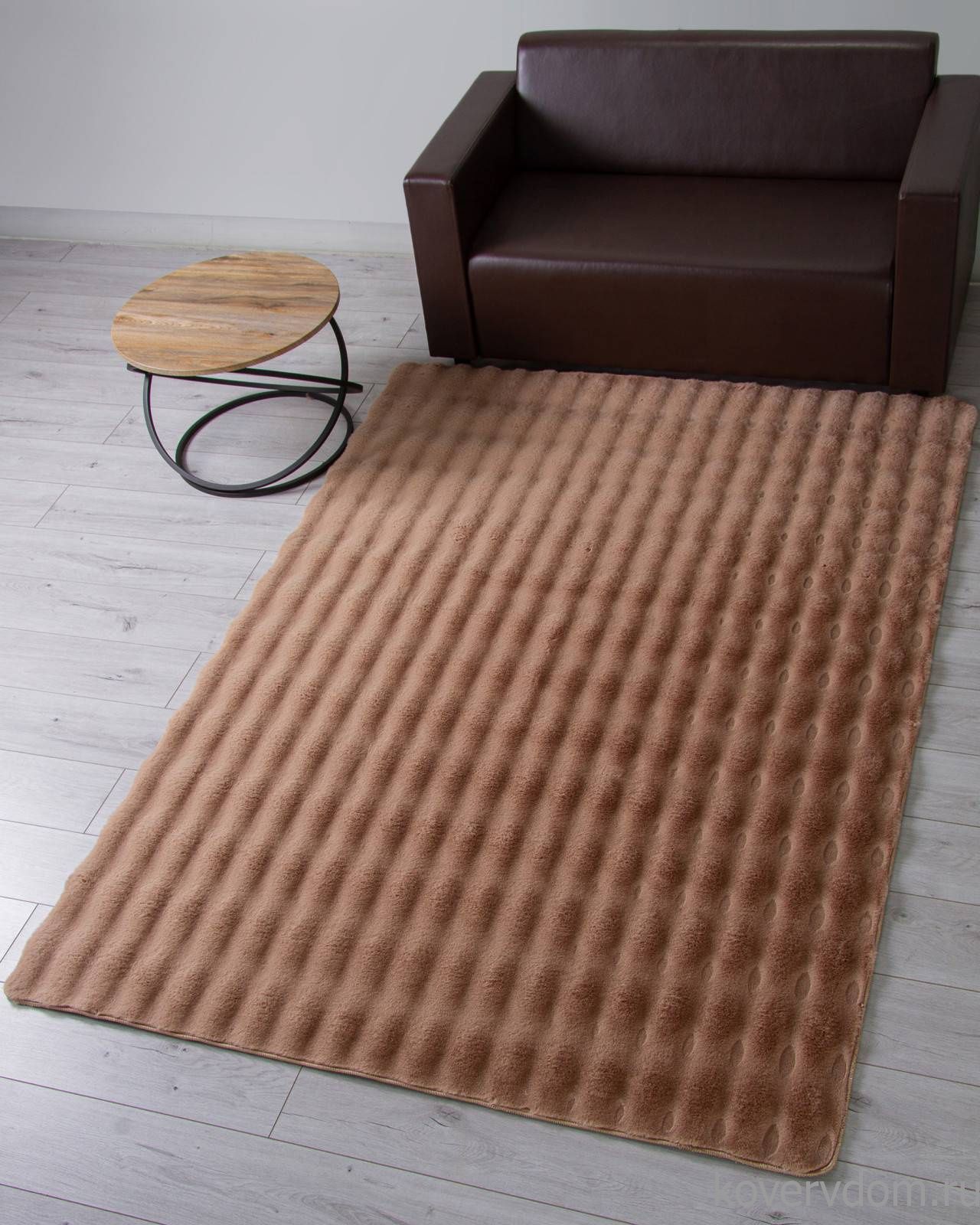 Ковер из искусственного меха BUBBLE PX1000 CAMEL