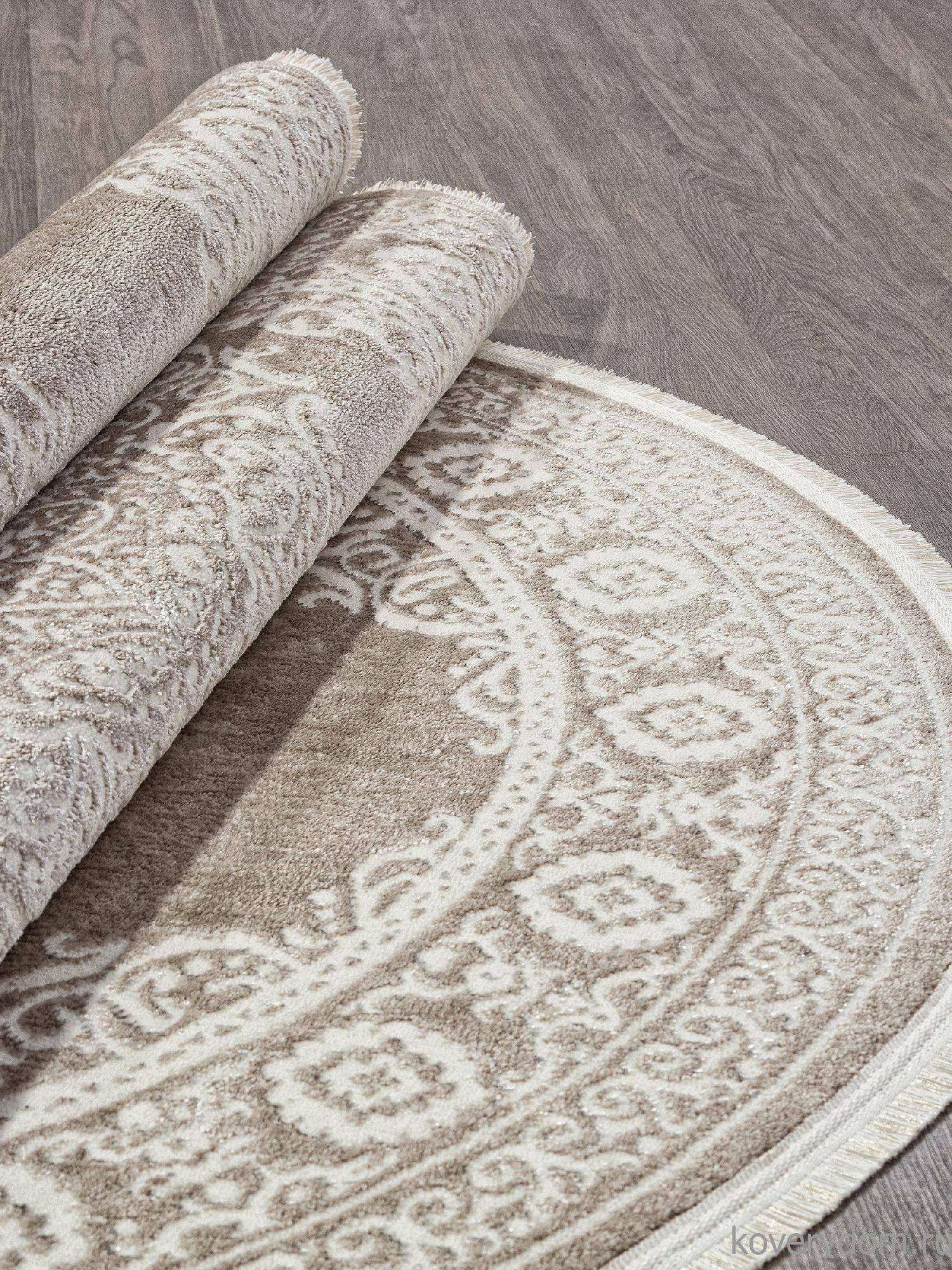 Ковер MARMARIS-A 26468A CREAM / D.BEIGE Овал Ковер MARMARIS-A 26468A CREAM / D.BEIGE Овал