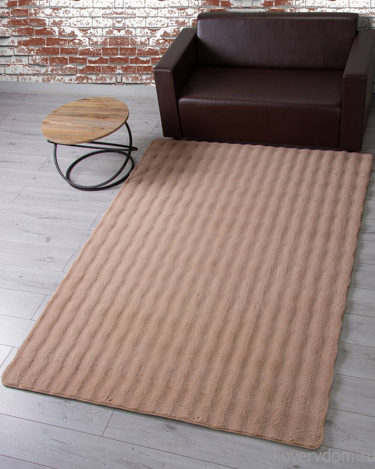 Ковер из искусственного меха BUBBLE PX1000 CAMEL