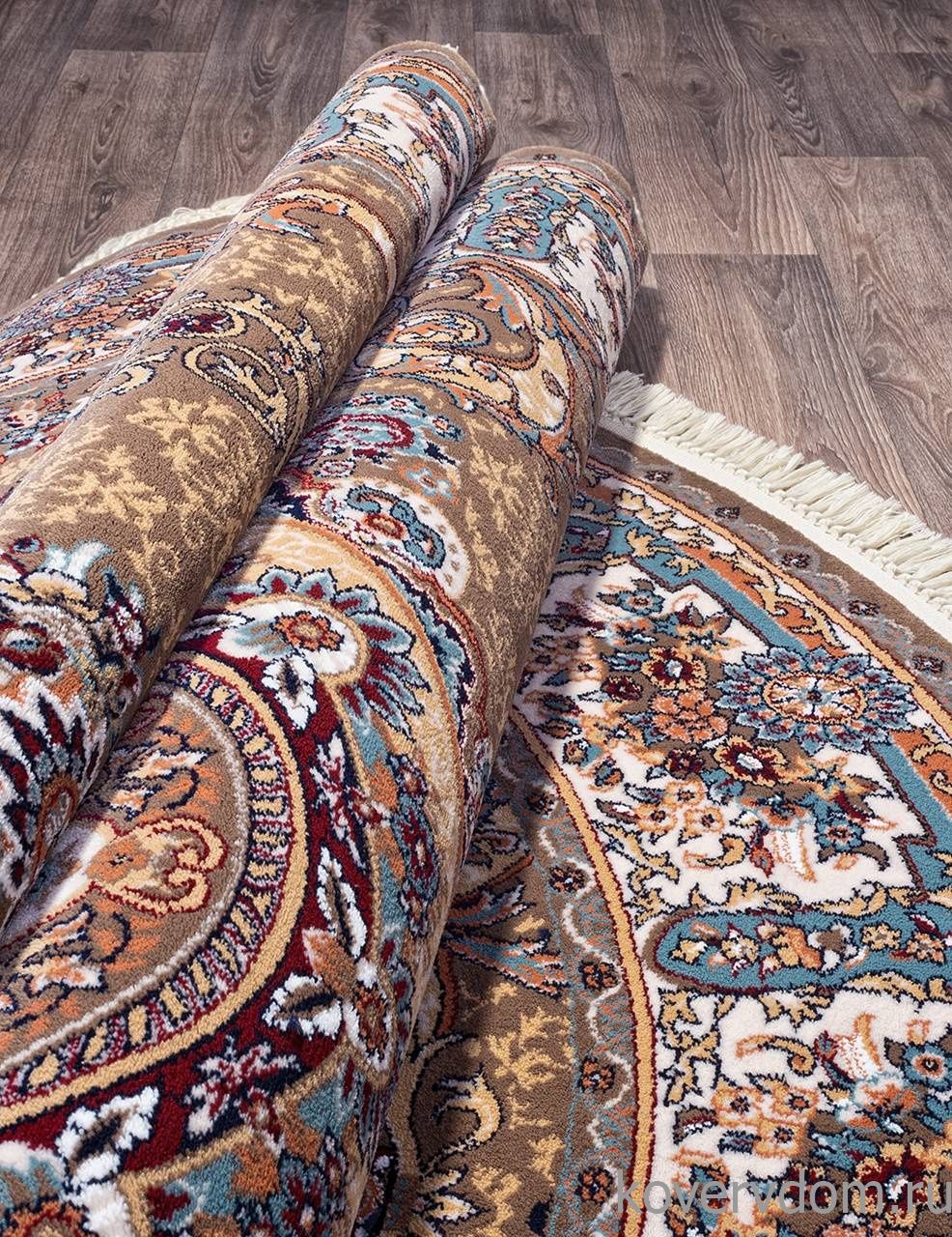 Ковер SHAHREZA D728 BROWN Овал