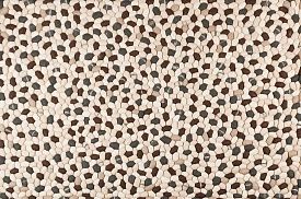 Ковер в Восточном стиле ручной работы из валяной шерсти ROCKS beige