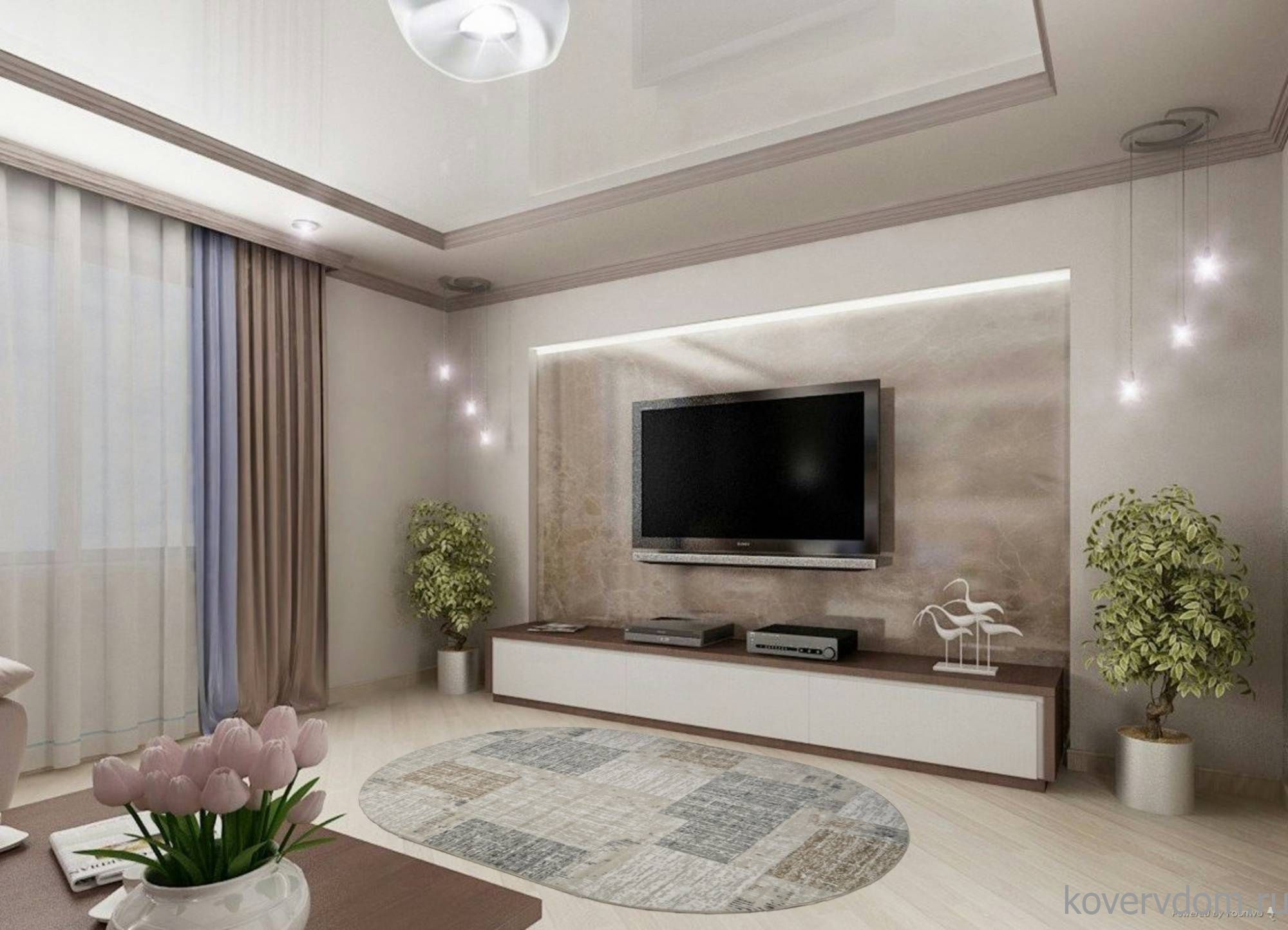 Ковер CUBA F387 BEIGE Овал