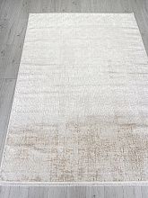 Пушистый овальный ковер SHINE 30877A CREAM / WHITE