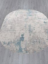 Ковер MERINOS LIMAN-A F169 CREAM-D.BLUE Овал