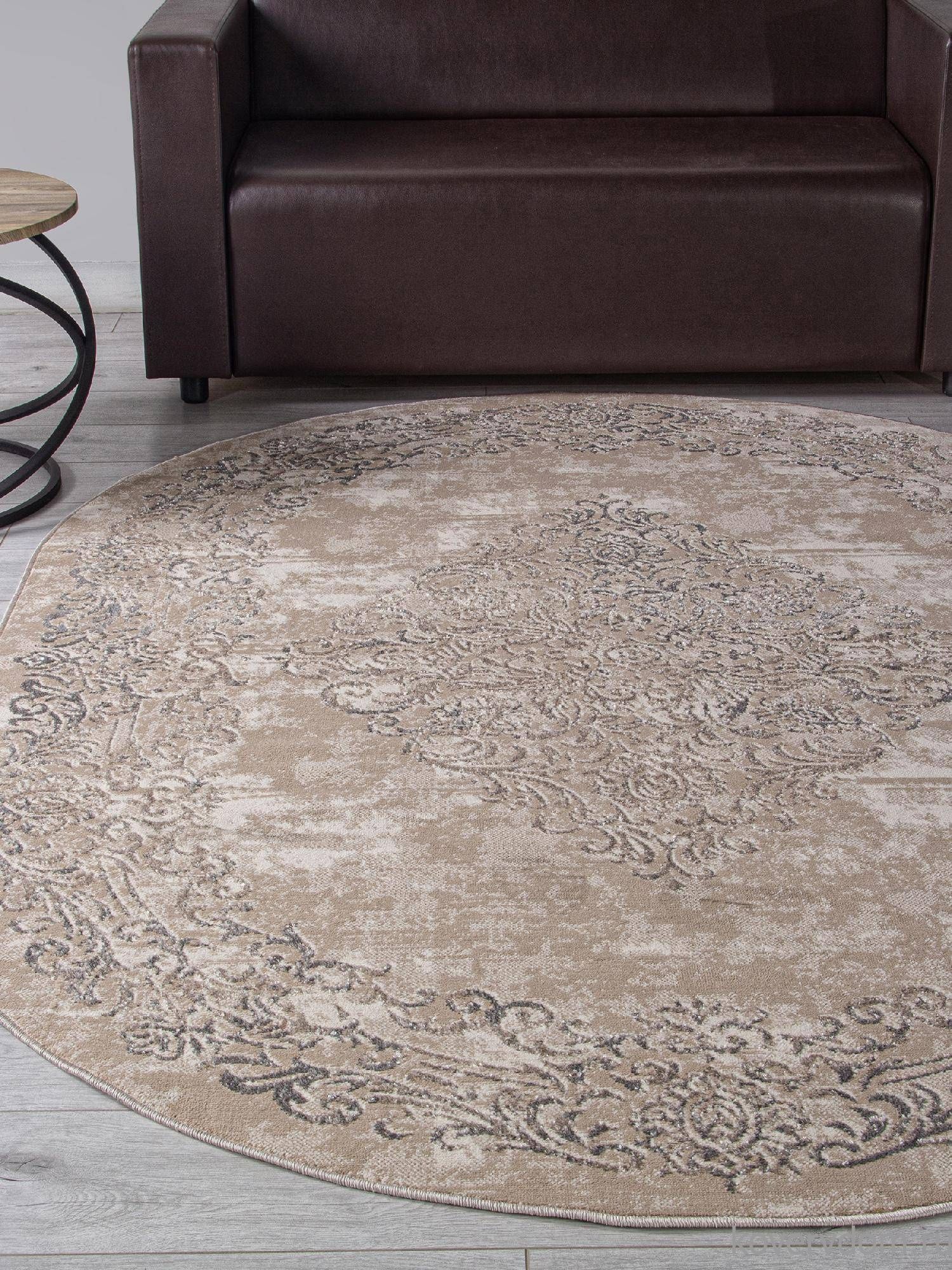 Ковер LIMAN-A F481 BEIGE Овал