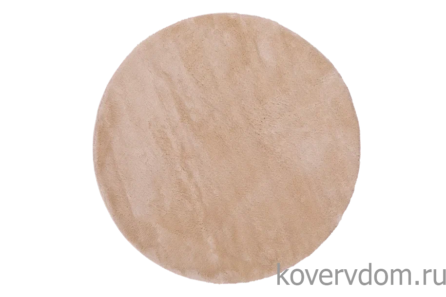 Ковер из искусственного меха Chic 1000A BEIGE_2000 круг