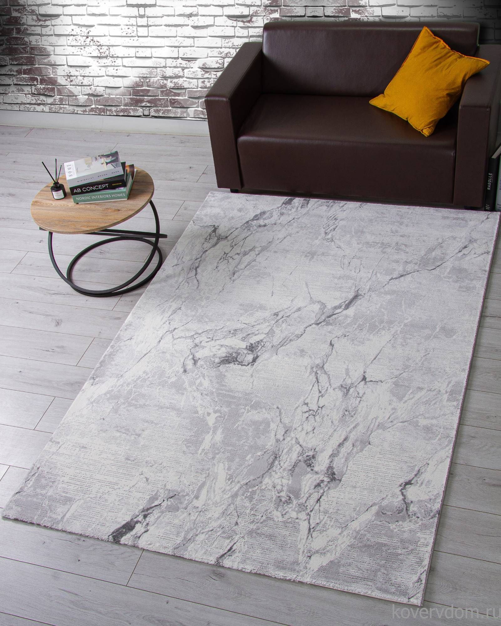 Ковер NENSI GL071G GREY / GREY Ковер NENSI GL071G GREY / GREY