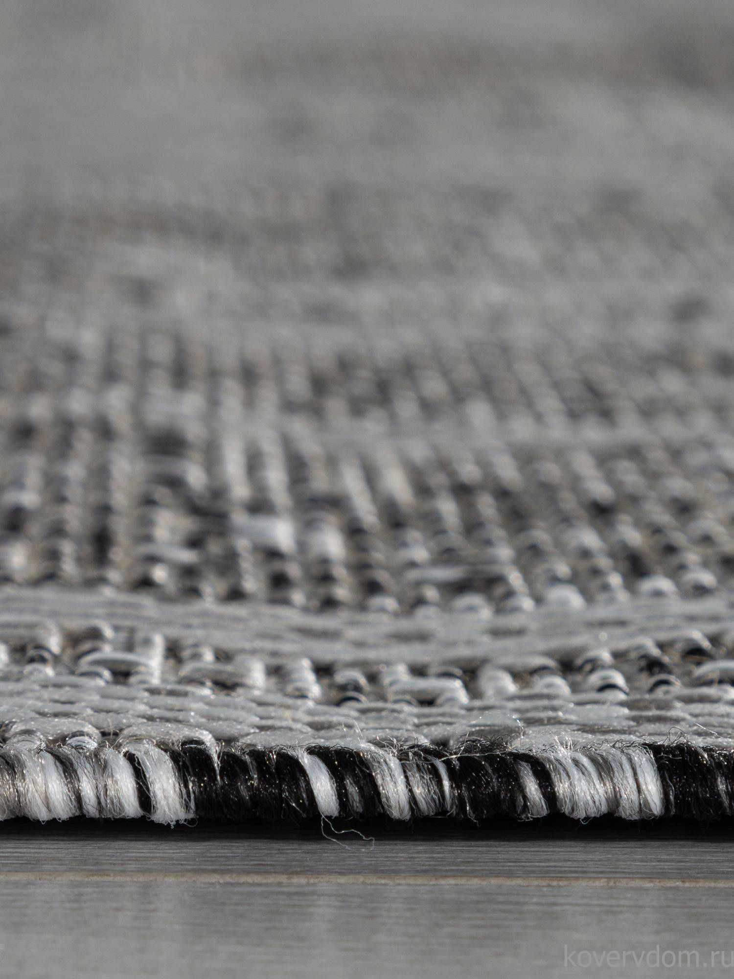 Ковер KAIR S144 DARK GRAY Овал