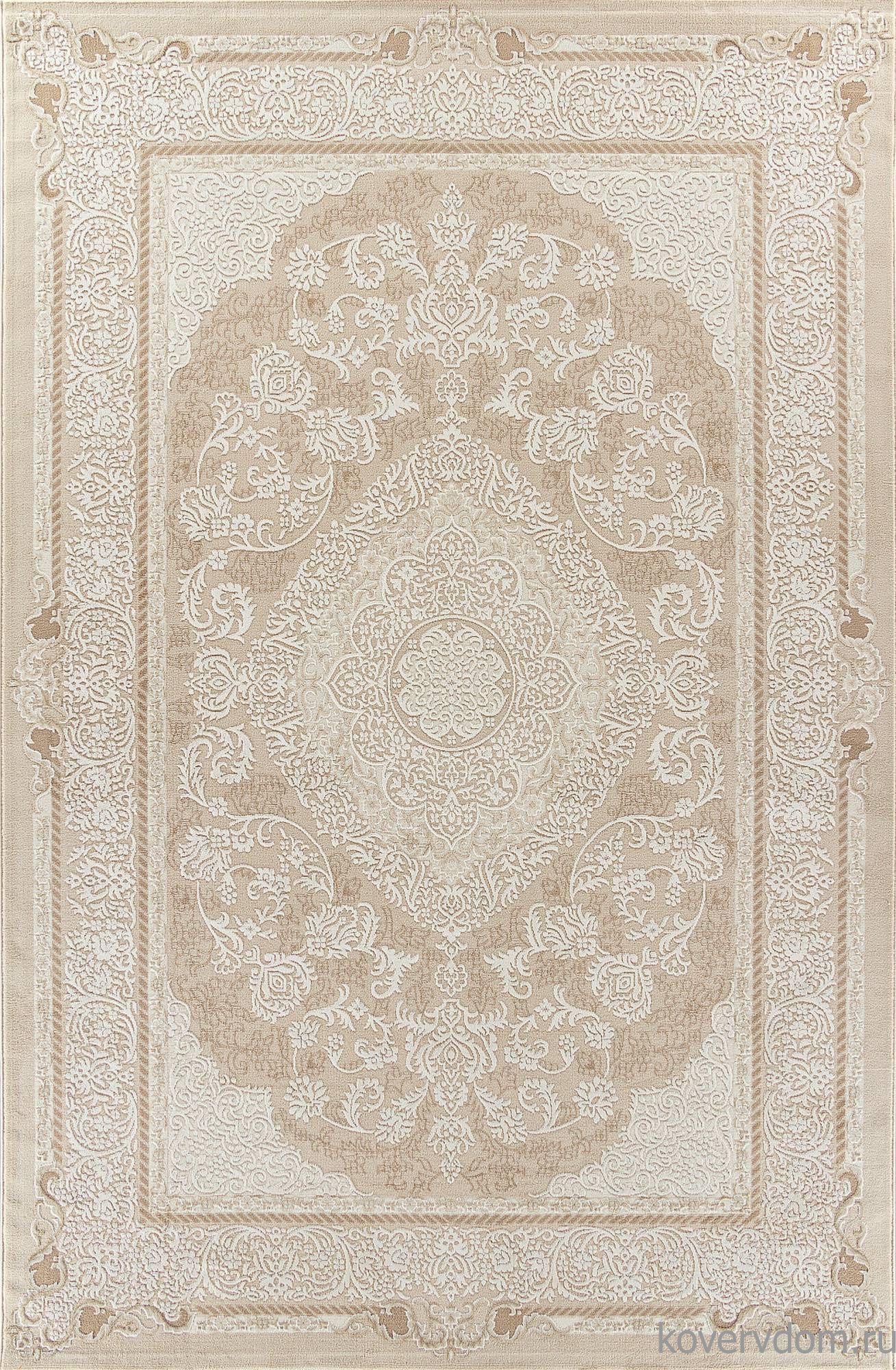 Ковер SIESTA M048A WHITE / LIGHT BEIGE