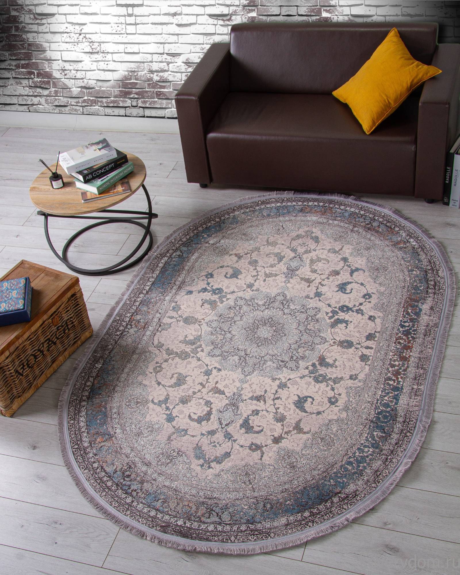 Ковер FARSI 1200 127081 000 Овал Ковер FARSI 1200 127081 000 Овал