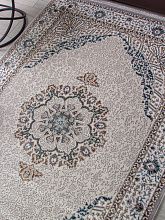 Овальный ковер HALIF F637 GREEN-BLUE