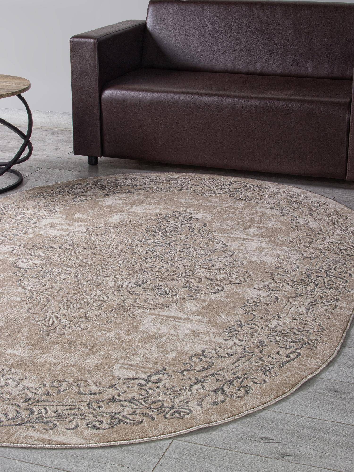 Ковер LIMAN-A F481 BEIGE Овал