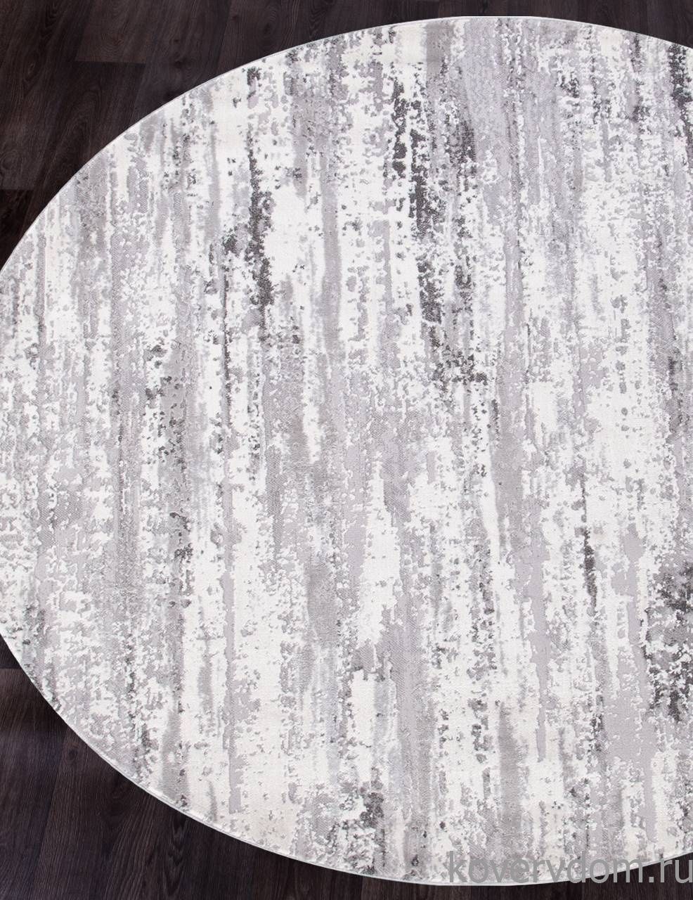 Ковер MODA 9808 ACIK GRI Круг