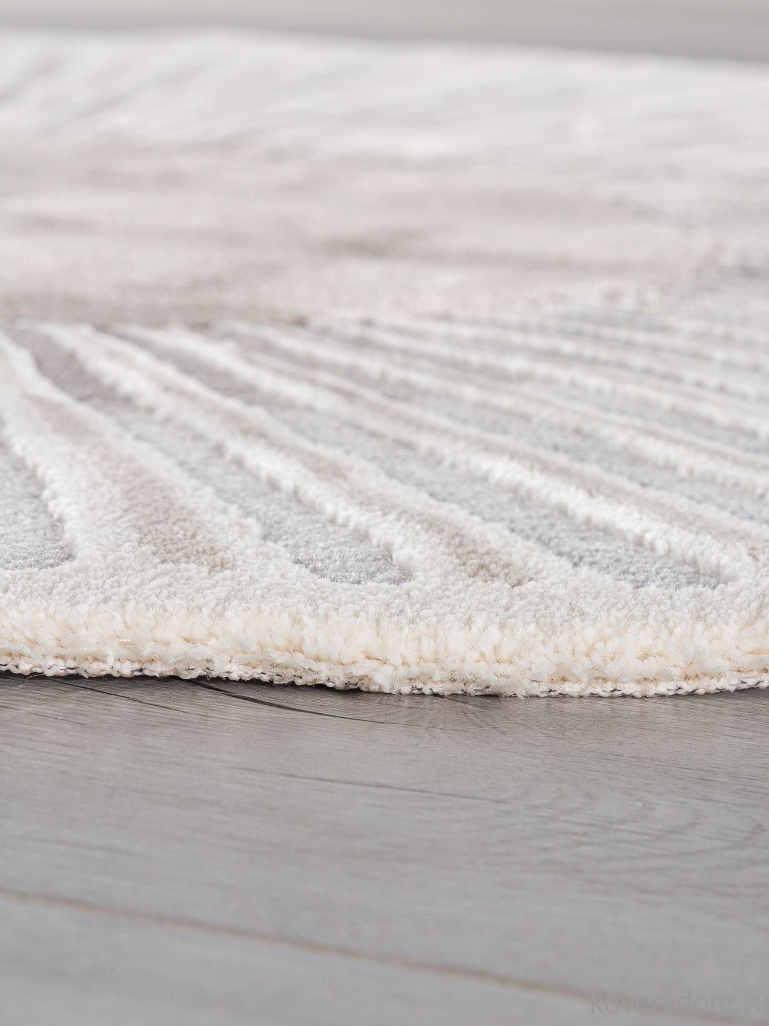 Ковер SAFIR 00837C GREY / BROWN Круг