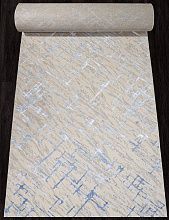 Овальный ковровая Дорожка LIMAN F164 CREAM-BLUE