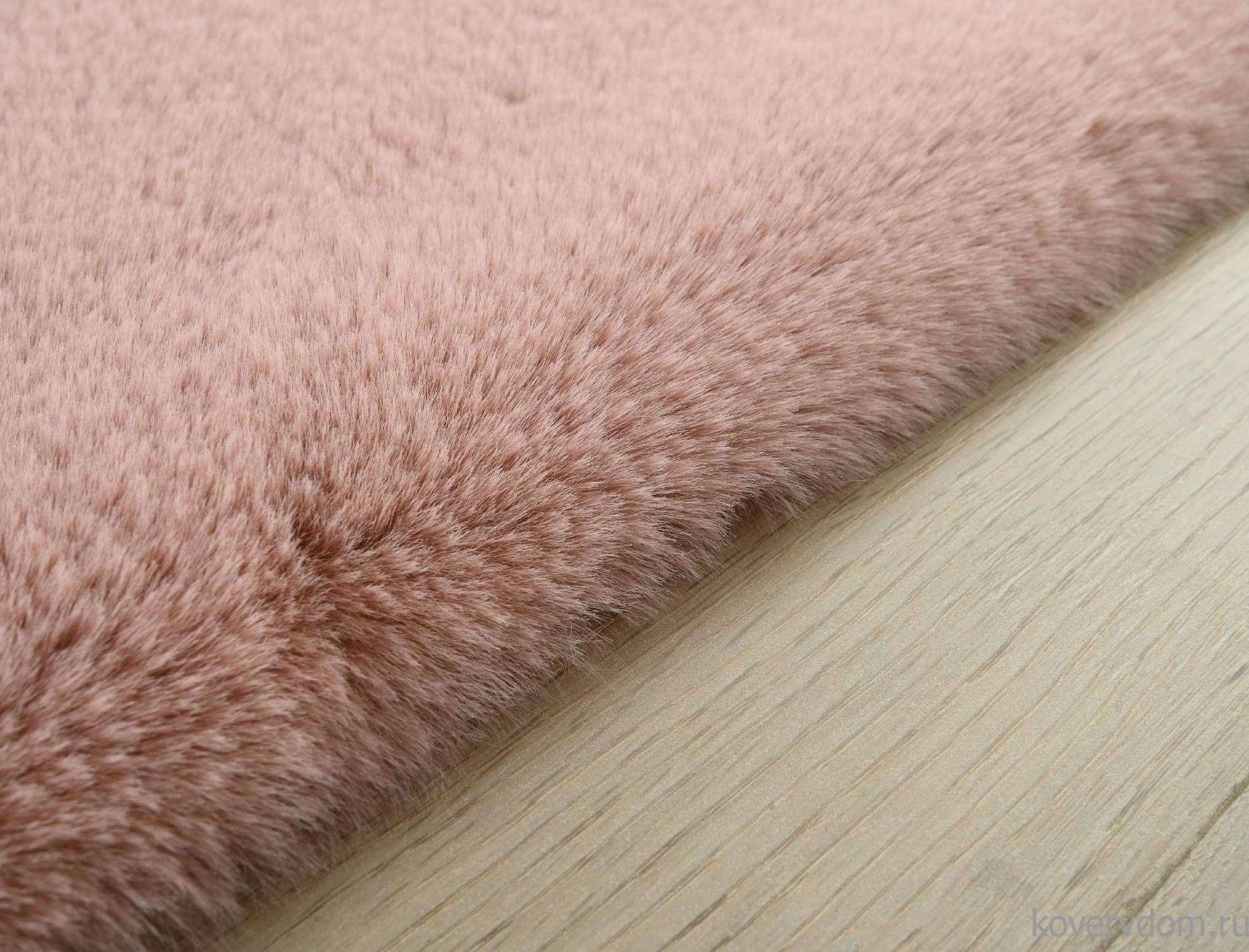 Ковер из искусственного меха RABBIT PREMIUM MS1000 PINK