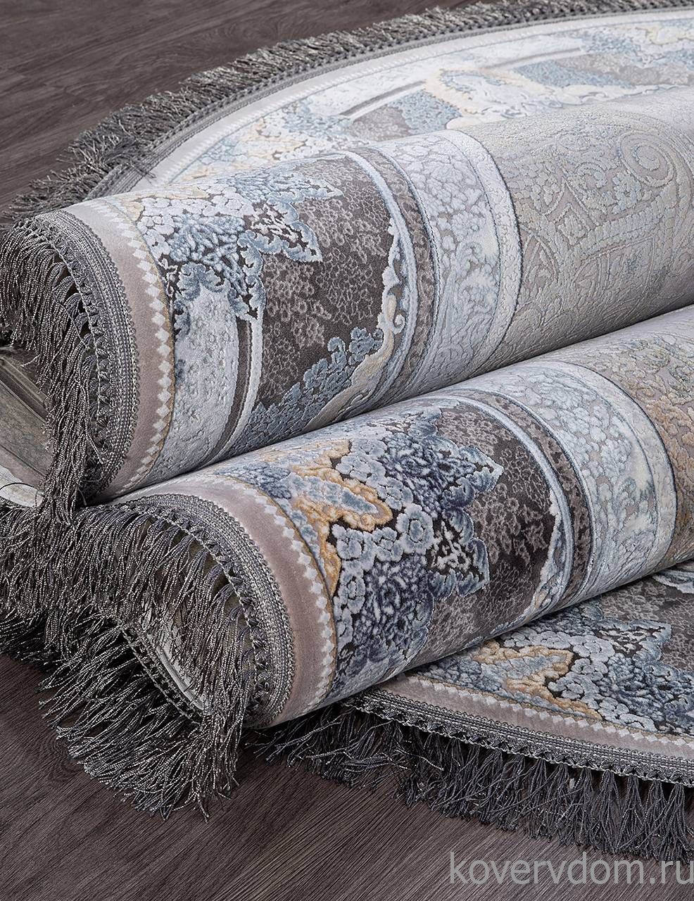 Ковер FARSI 1200 266 LIGHT GRAY Овал Ковер FARSI 1200 266 LIGHT GRAY Овал