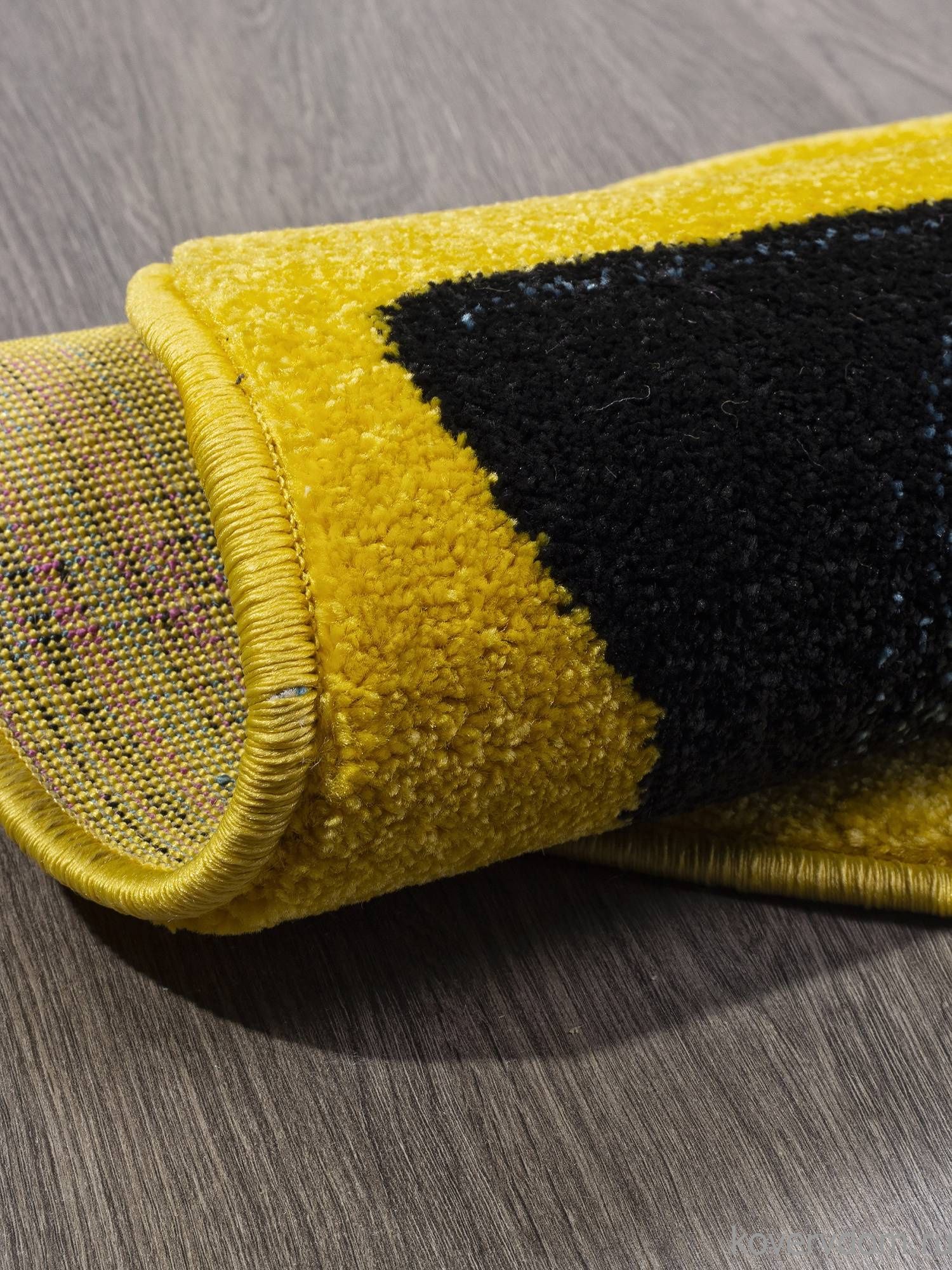 Ковер SMILE NC15 YELLOW Круг