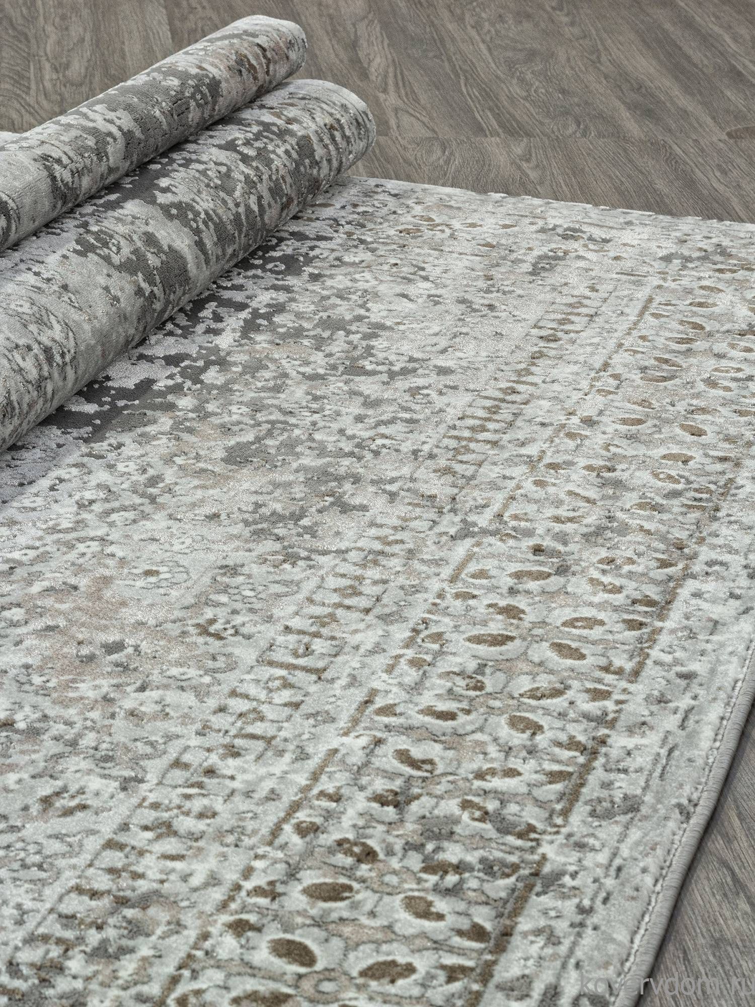 Ковер GRAFF F240 GRAY-BEIGE 2