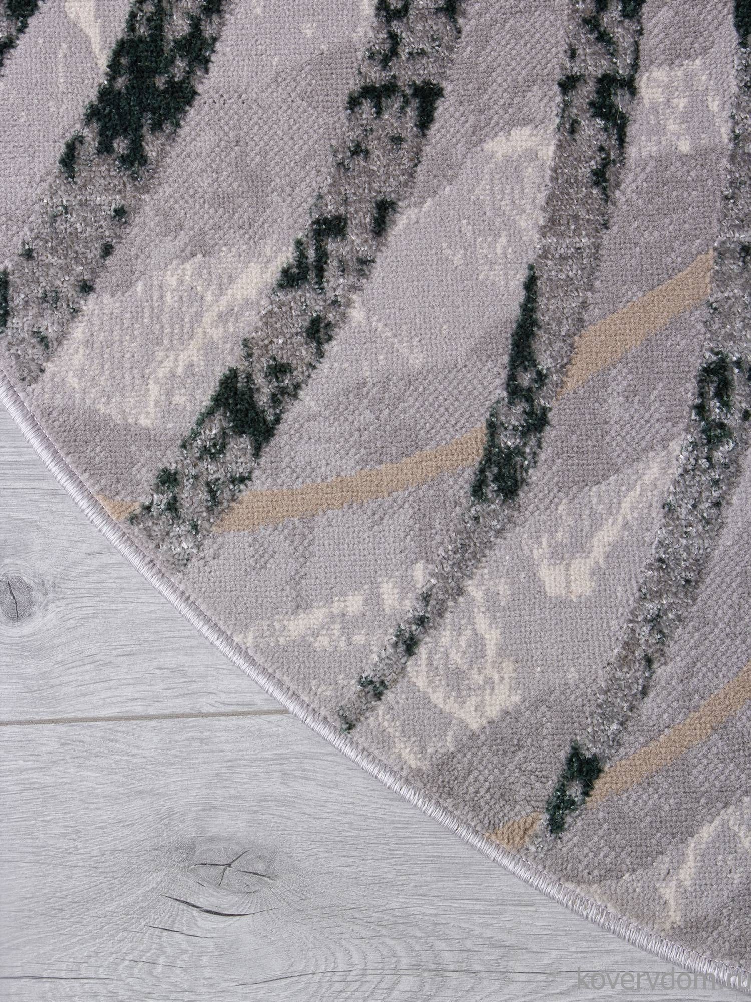 Ковер LIMAN F479 GRAY-GREEN Овал